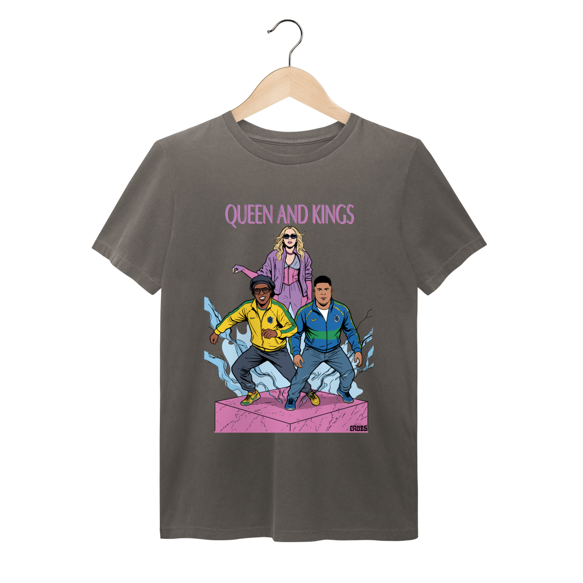 Camiseta Estonada Queen And Kings