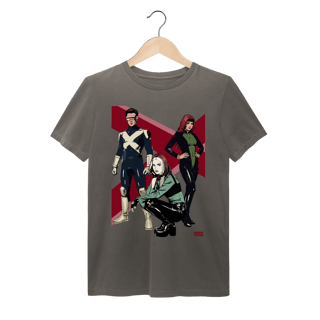 Nome do produto Camiseta Estonada X Men Evolution Jean, Scott, Rogue
