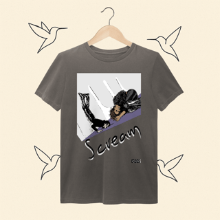 Nome do produto Camiseta Estonada Scream Janet e Michael Jackson