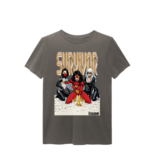 Nome do produto Camiseta Estonada Survivor Spiderverso