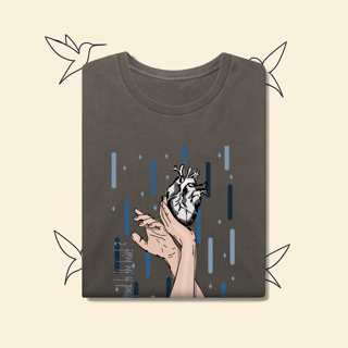 Nome do produto Camiseta Estonada Aurora what happened to the heart? 
