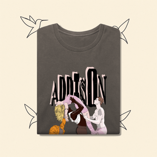 Nome do produto Camiseta Estonada Addison Rae - Addison