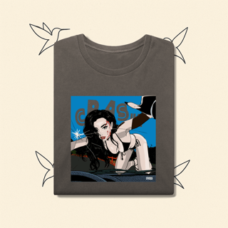 Nome do produto Camiseta Estonada CRASH Charli XCX