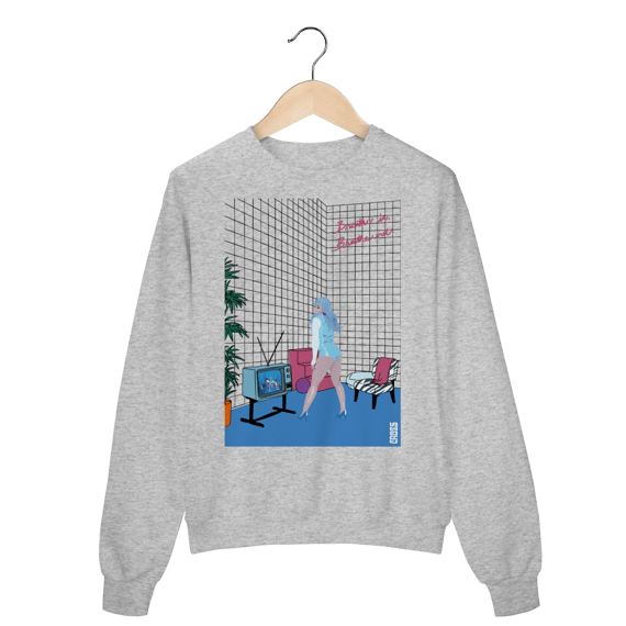 Moletom Hilary Duff Breathe in breathe out