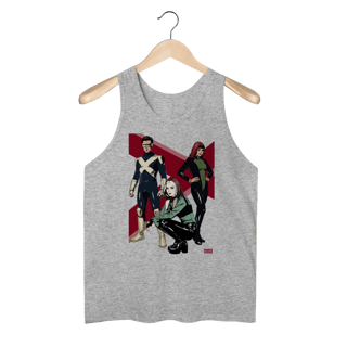 Nome do produto Regata X Men Evolution Jean, Scott, Rogue