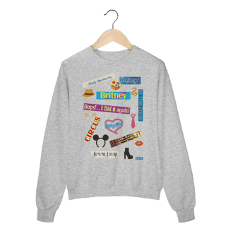 Nome do produto Moletom Britney Spears Antologia