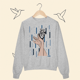 Nome do produto Moletom Aurora what happened to the heart? 