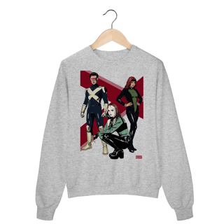 Nome do produto Moletom X Men Evolution Jean, Scott, Rogue