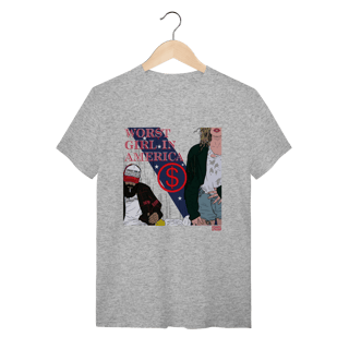Nome do produto Camiseta Worst Girl in America - Slayyyter