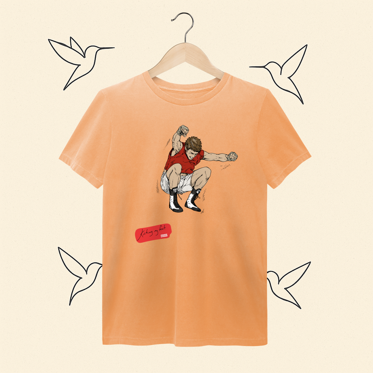 Nome do produto: Camiseta Estonada Ruel Kicking my Feet