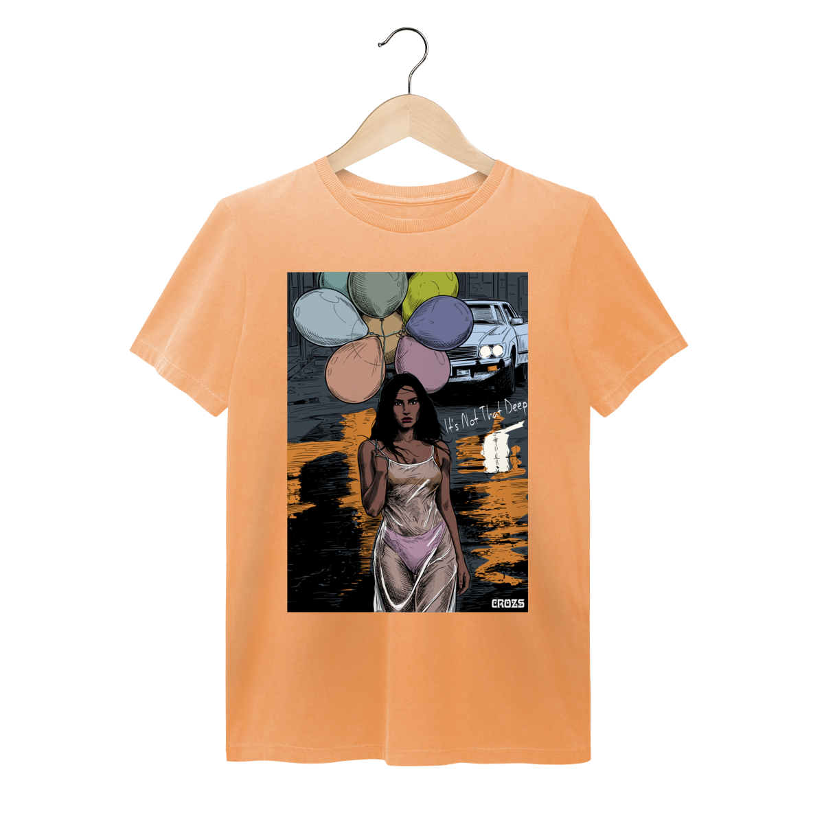 Nome do produto: Camiseta Estonada Demi Lovato Its Not That Deep Deluxe