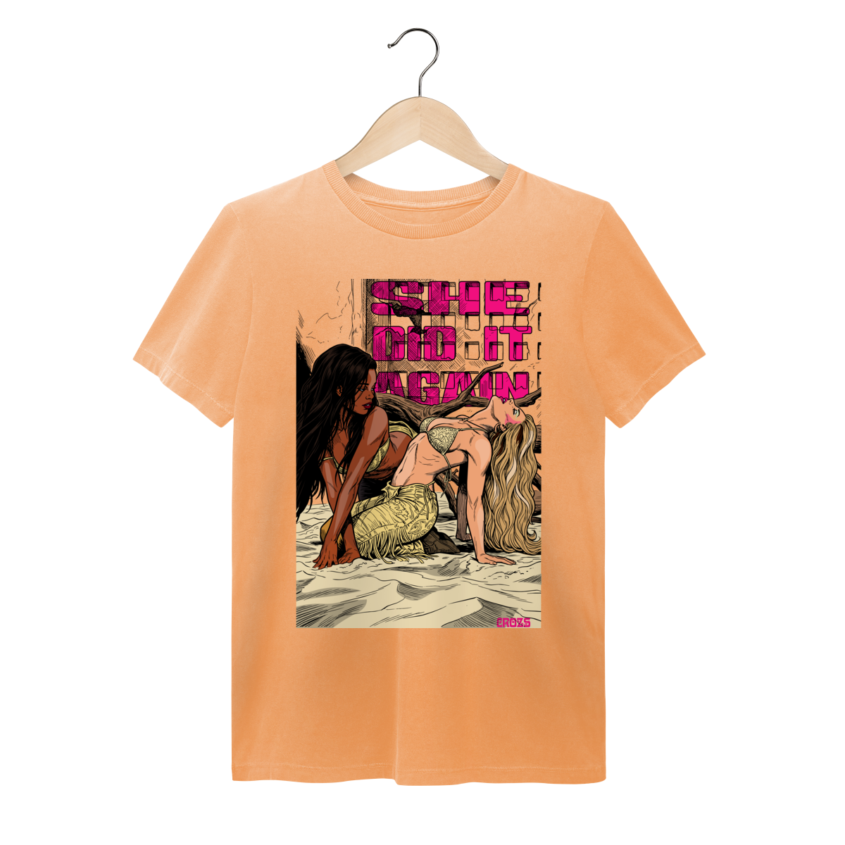 Nome do produto: Camiseta Estonada Tyla + Zara She Did It Again