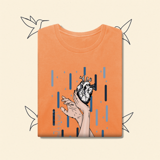 Nome do produto Camiseta Estonada Aurora what happened to the heart? 