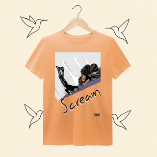 Nome do produto Camiseta Estonada Scream Janet e Michael Jackson