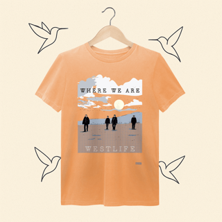 Nome do produto Camiseta Estonada Westlife Where We Are