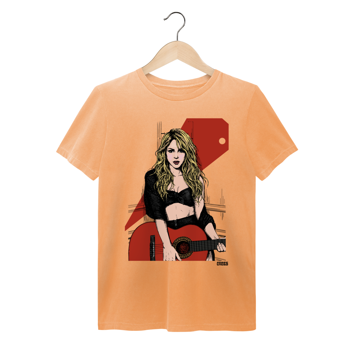 Nome do produto Camiseta Estonada Shakira