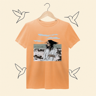 Nome do produto Camiseta estonada Kehlani Blue Water Road