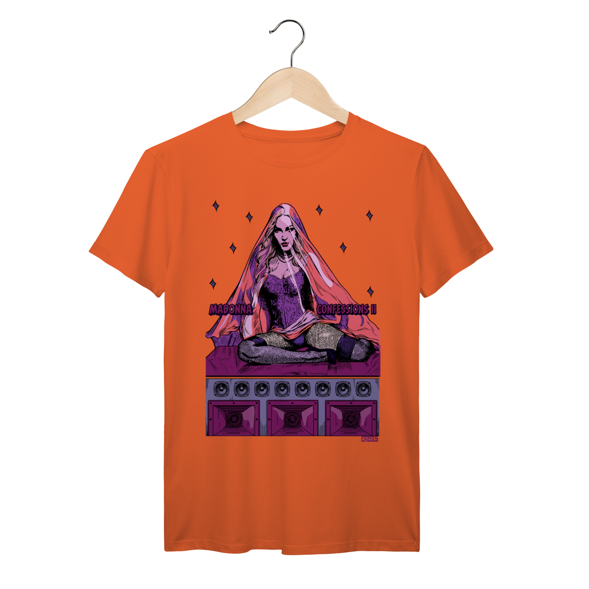 Nome do produto: Camiseta Premium Madonna Confessions II