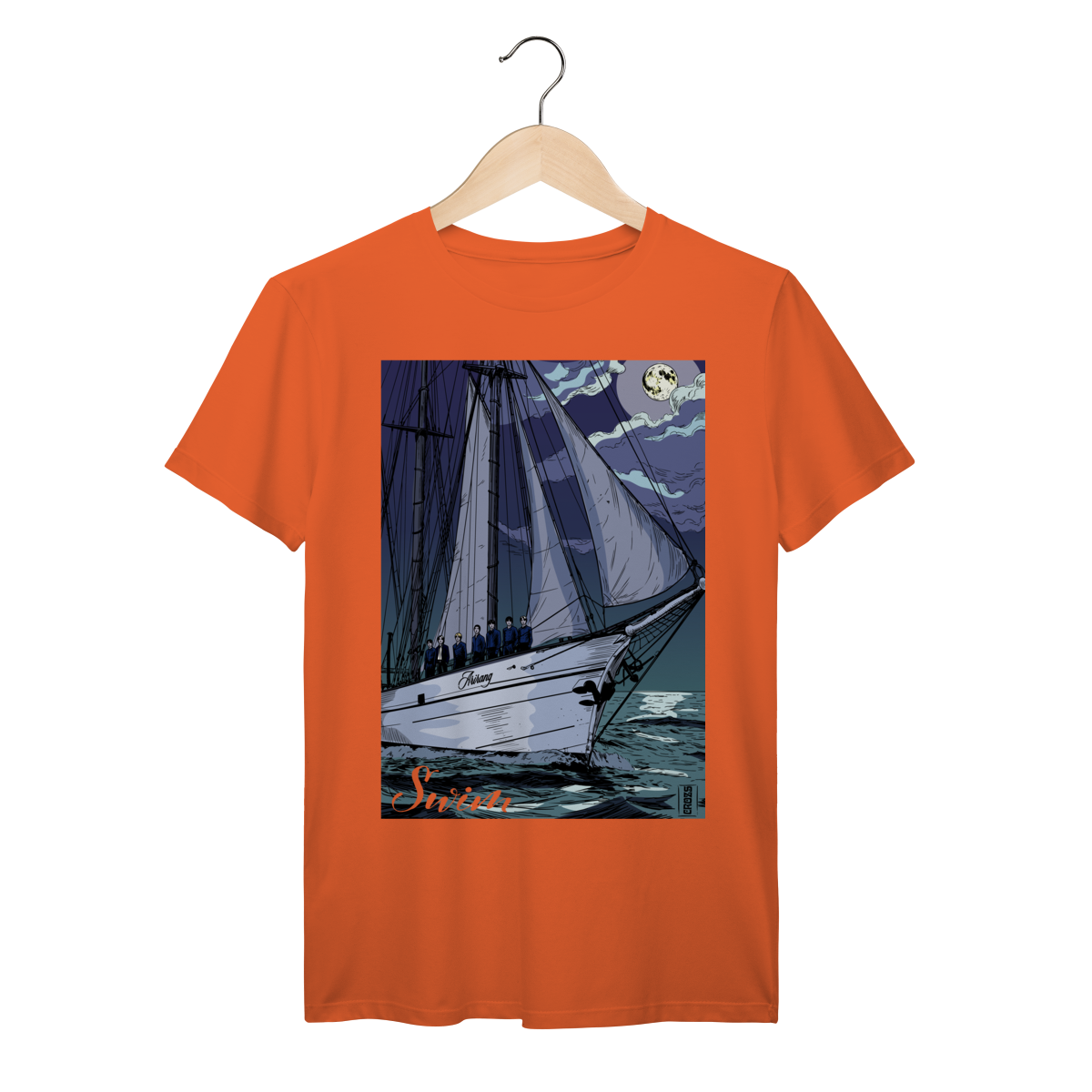 Nome do produto: Camiseta Premium BTS Swim