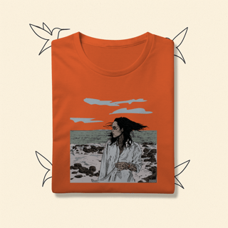 Nome do produto Camiseta Premium Kehlani Blue Water Road