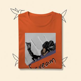 Nome do produto Camiseta Premium Scream Janet e Michael Jackson