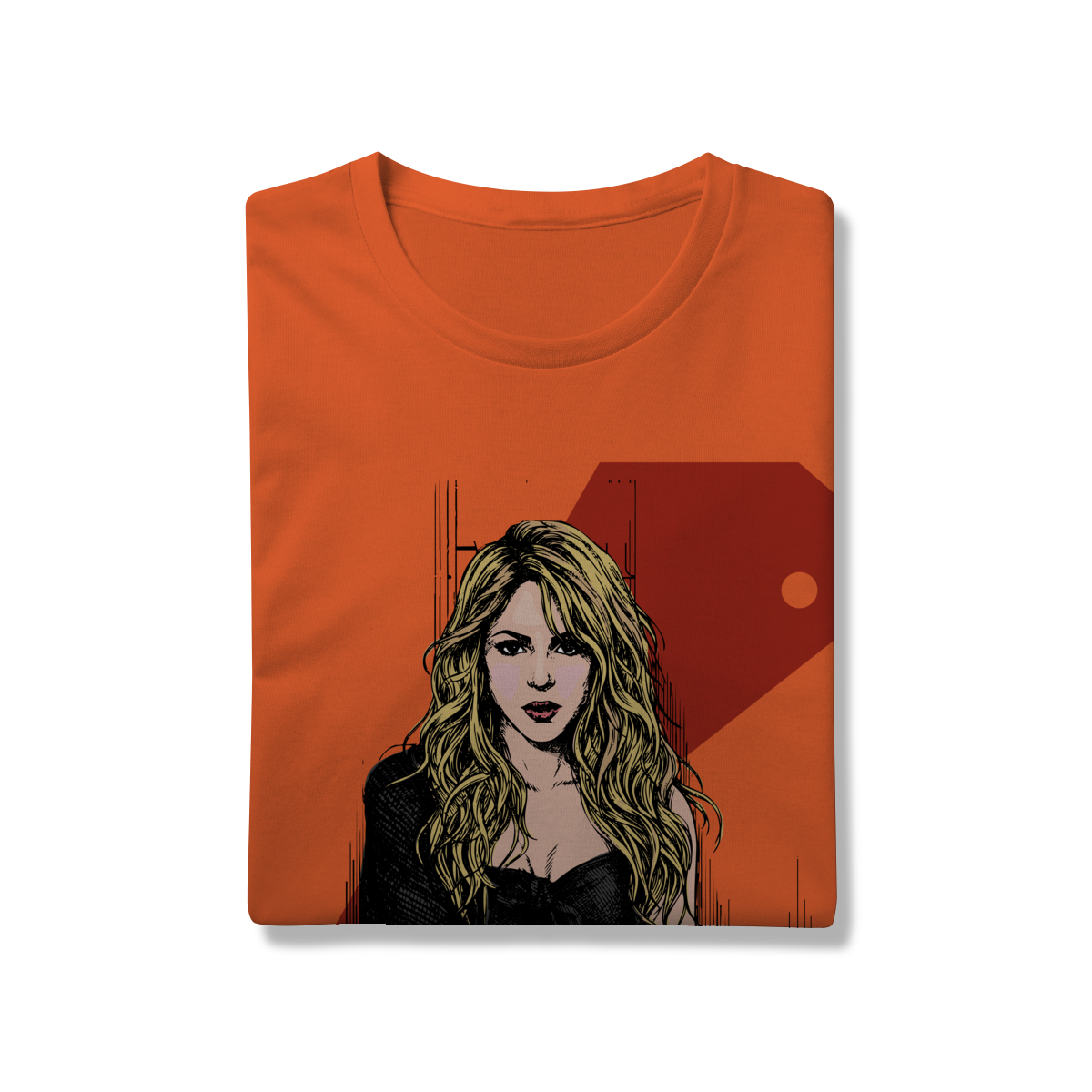 Nome do produto Camiseta Premium Shakira