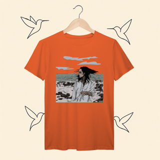 Nome do produto Camiseta Premium Kehlani Blue Water Road