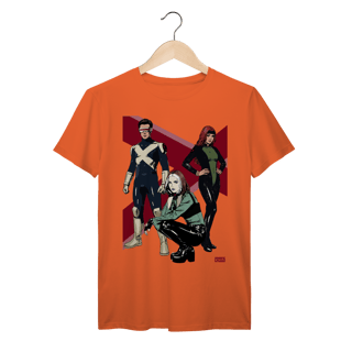 Nome do produto Camiseta Premium X Men Evolution Jean, Scott, Rogue