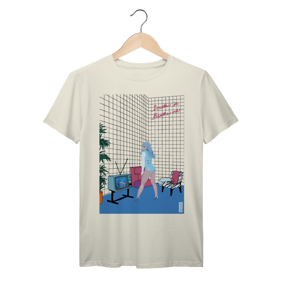 Camiseta Premium Hilary Duff Breathe in breathe out