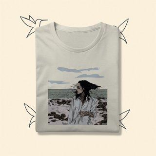 Nome do produto Camiseta Premium Kehlani Blue Water Road