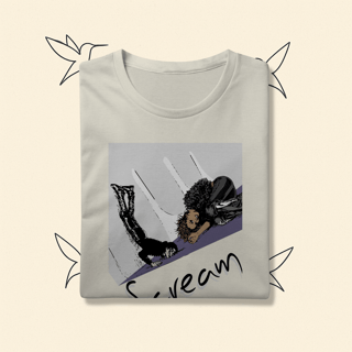 Nome do produto Camiseta Premium Scream Janet e Michael Jackson