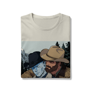 Nome do produto Camiseta Premium Homem de Gelo e Hercules