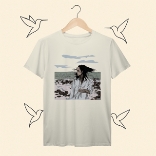 Nome do produto Camiseta Premium Kehlani Blue Water Road