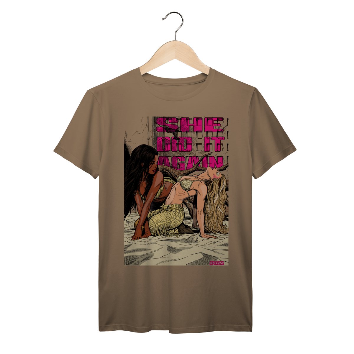Nome do produto: Camiseta Premium Tyla + Zara She Did It Again