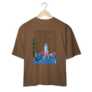 Nome do produto Oversized Hilary Duff Breathe in breathe out