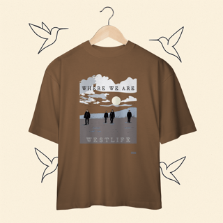 Nome do produto Oversized Westlife Where We Are