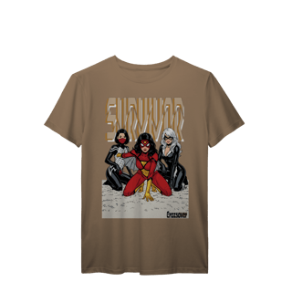 Nome do produto Camiseta Premium Survivor Spiderverso