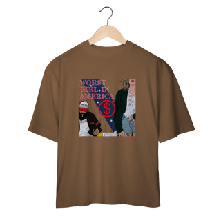 Nome do produto Oversized Worst Girl in America - Slayyyter
