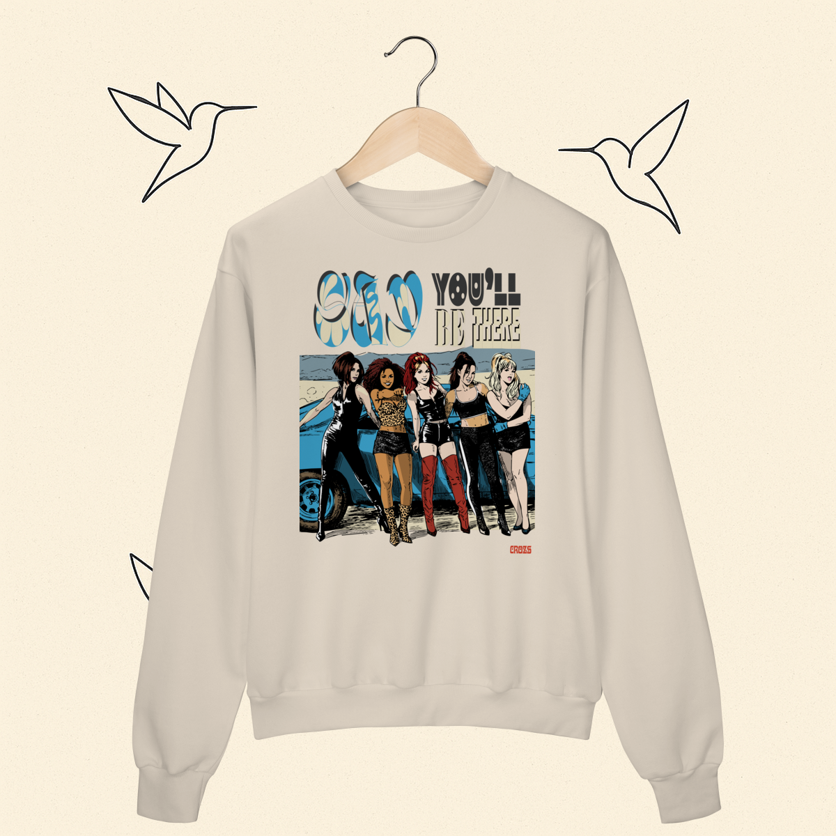 Nome do produto: Moletom Spice Girls Say You\'ll Be There