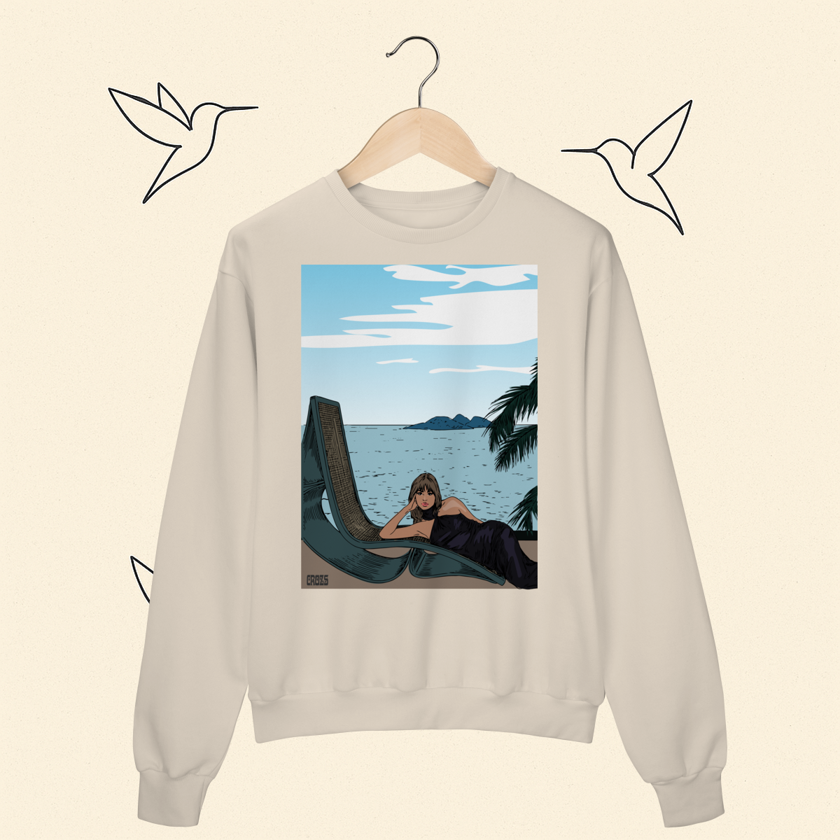 Nome do produto: Moletom Luisa Sonza Bossa Sempre Nova