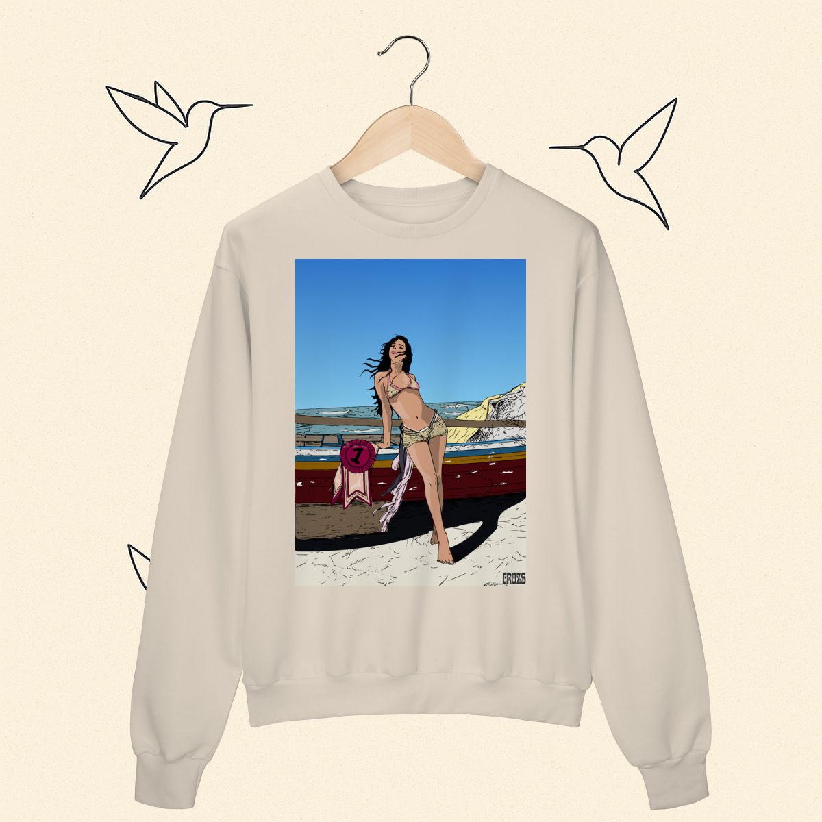 Nome do produto: Moletom Marina Sena De Primeira