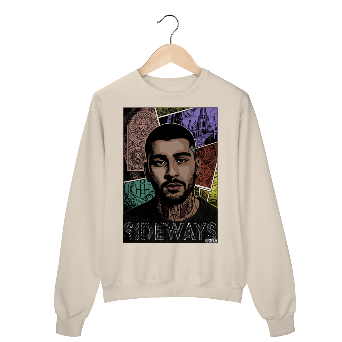 Nome do produto: Moletom Zayn Sideways