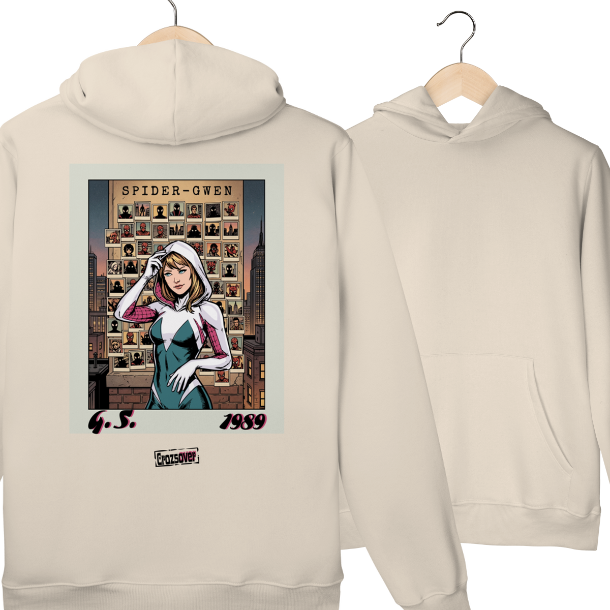 Nome do produto: Moletom Canguru Spider Gwen X 1989
