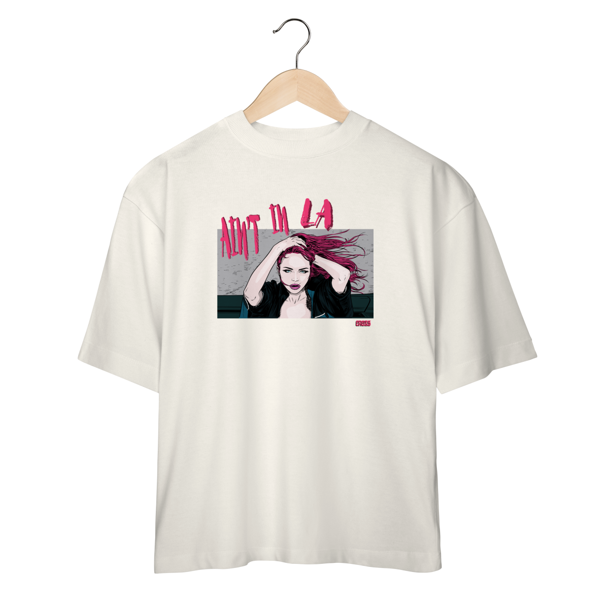 Nome do produto: Oversized Adela Aint In LA