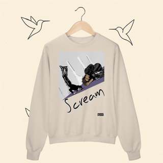 Nome do produto Moletom Scream Janet e Michael Jackson