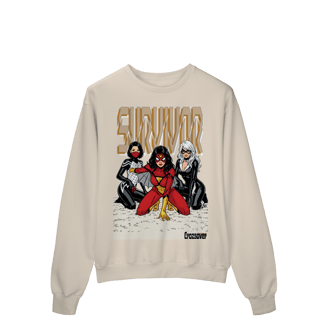 Nome do produto Moletom Survivor Spiderverso