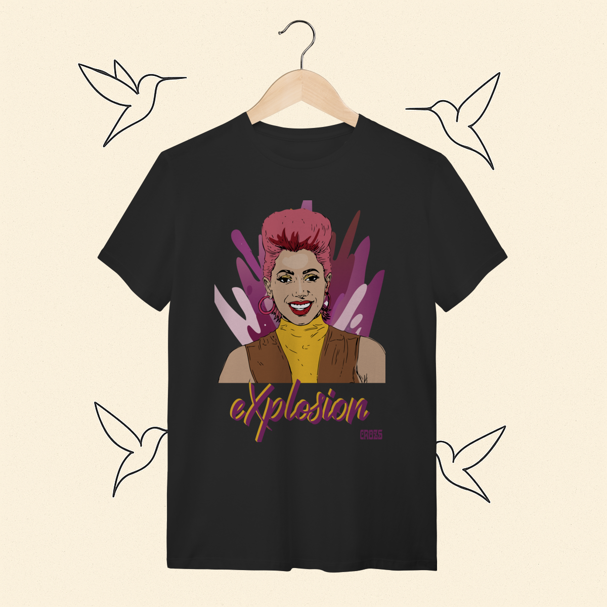 Nome do produto: Camiseta Quality Anitta eXplosion