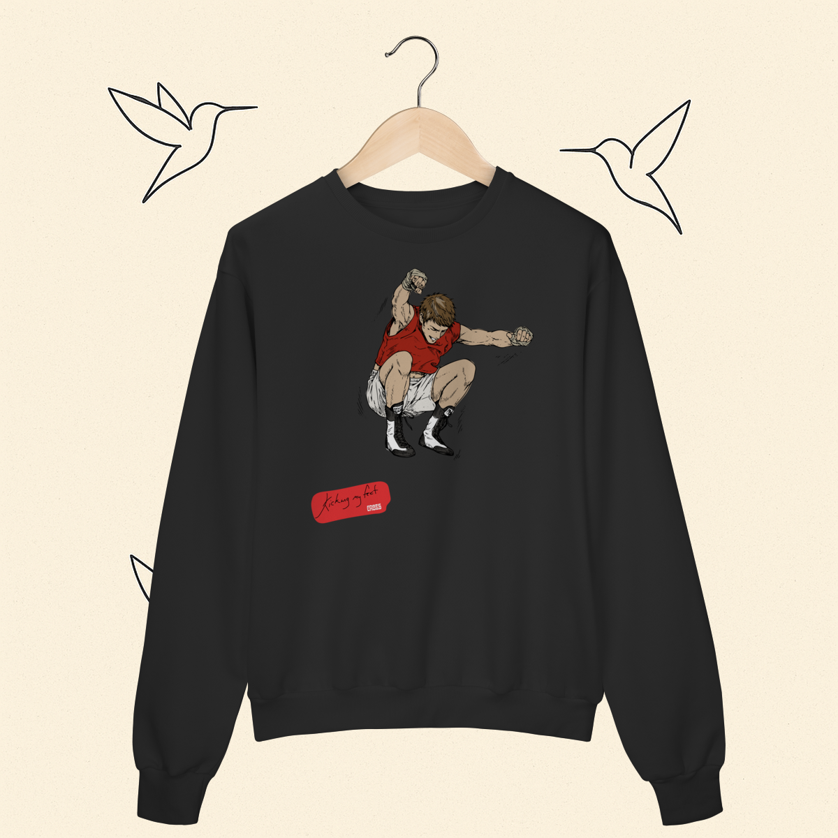 Nome do produto: Moletom Ruel Kicking my Feet