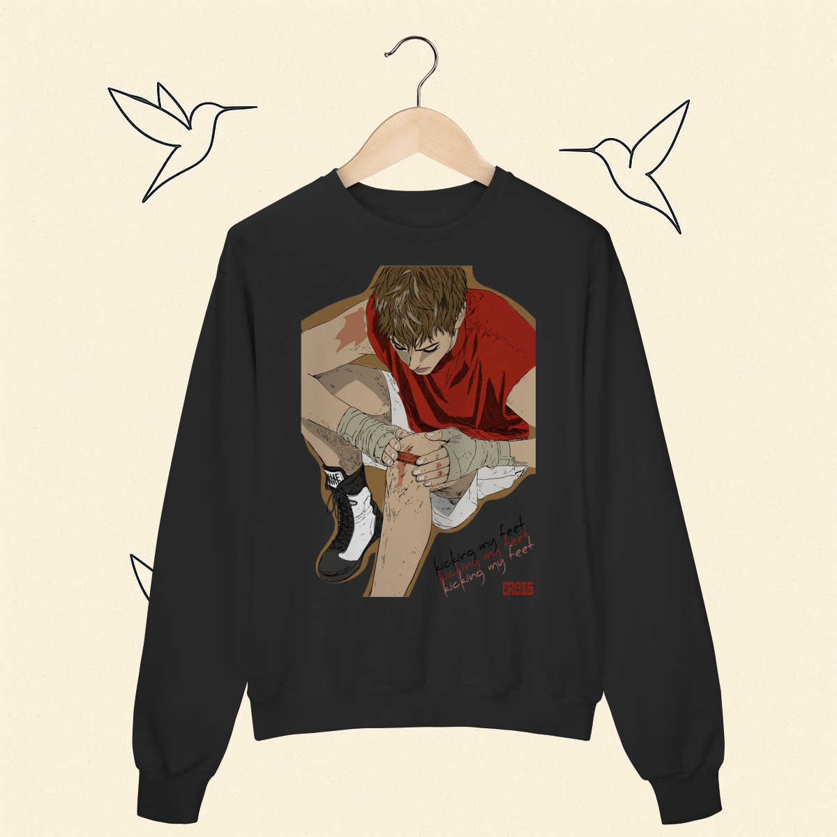 Nome do produto: Moletom Ruel Kicking my Feet Live