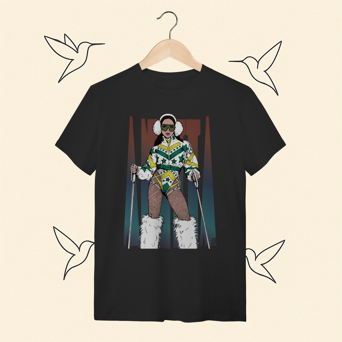 Nome do produto: Camiseta Ensaios da Anitta 2025